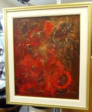 PAIR OF RON DEVEAU OIL PAINTINGS