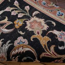 PERSIAN SILK AND WOOL RUG