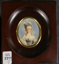 3 PORTRAIT MINIATURES
