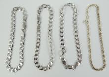 12 STERLING BRACELETS