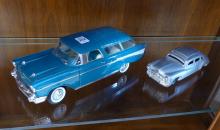 FOUR VINTAGE TOY CARS