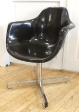 MCM SWIVEL ARMCHAIR