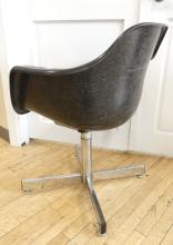 MCM SWIVEL ARMCHAIR