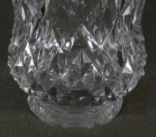 MASSIVE CRYSTAL VASE