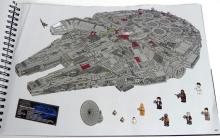 MILLENNIUM FALCON LEGO SET