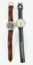 2 MEN'S WRISTWATCHES