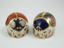 2 DERBY PAPERWEIGHTS