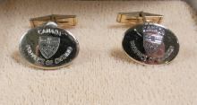 3 PAIRS BIRKS STERLING CUFFLINKS