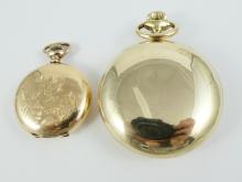 2 ANTIQUE GOLD-FILLED WATCHES