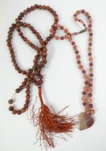 4 BEADED NECKLACES