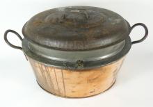 ANTIQUE COPPER BOILER