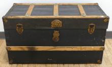 ANTIQUE STORAGE TRUNK