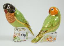 PAIR LTD. EDITION DERBY PAPERWEIGHTS