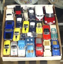 22 DIE-CAST CAR MODELS