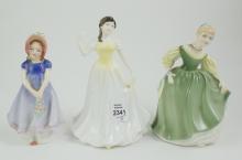 3 ROYAL DOULTON FIGURINES