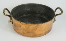FRENCH COPPER CIRCULAR PAN
