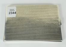 STERLING SILVER CIGARETTE CASE