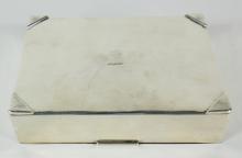 SILVER CIGARETTE BOX