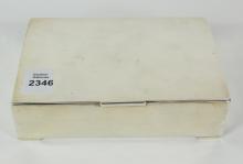 SILVER CIGARETTE BOX