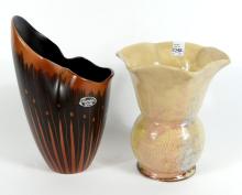 TWO BESWICK VASES