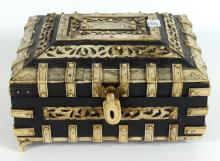 CARVED STORAGE BOX