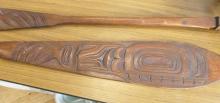 PAIR OF HAIDA PADDLES