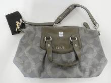 THREE PURSES AND BRIEFCASE