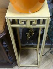 GARDEN SEAT AND PLANT STAND