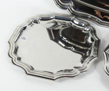 THREE FRENCH SERVING TRAYS