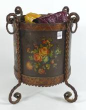 PAINTED ICE BUCKET