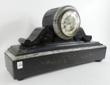 ANTIQUE MARBLE CLOCK
