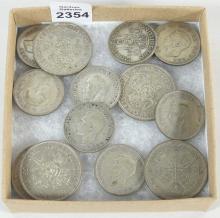 UK VINTAGE SILVER COINAGE