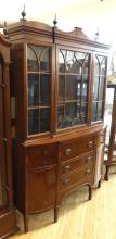 MAHOGANY CHINA CABINET