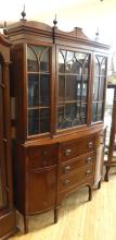 MAHOGANY CHINA CABINET