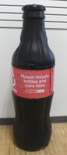 LARGE COCA-COLA BOTTLE DISPLAY