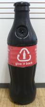 LARGE COCA-COLA BOTTLE DISPLAY
