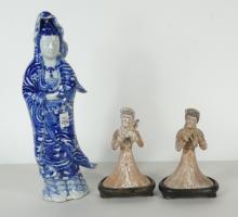 3 CHINESE FIGURINES