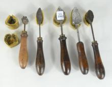 ANTIQUE MILLINERY PRESSES