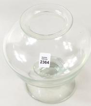 LARGE 19TH CENTURY GLASS LEECH JAR