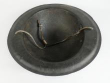 2 ANTIQUE MILITARY HELMETS