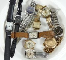 TRAY OF WATCHES