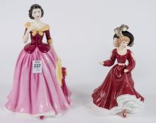 TWO ROYAL DOULTON FIGURINES