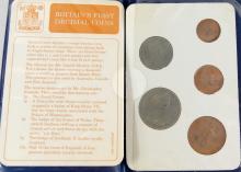 BRITAIN'S FIRST DECIMAL COINS