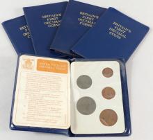 BRITAIN'S FIRST DECIMAL COINS