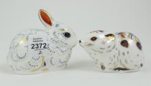 2 DERBY COLLECTOR'S GUILD PAPERWEIGHTS