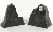 PAIR ARCHEAN GREENSTONE GOLD ORE BOOKENDS