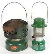 COLEMAN LANTERN AND HEATER