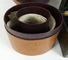 6 GENTLEMENS' LEATHER BOXES