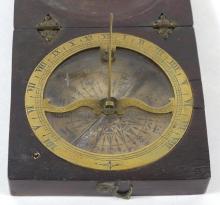 GEORGIAN COMPASS/SUNDIAL