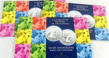 CANADIAN DIAMOND JUBILEE SILVER $20 COINS